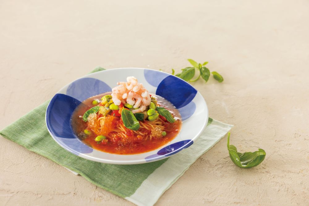 【画像】甘えびと夏野菜マリネの冷製トマトパスタ689A6205縮小.jpg